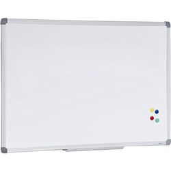 Visionchart Communicate Whiteboard 1800x900mm Aluminium Frame