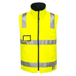 Huski Hi-Vis Reversible Vest 3XL Yellow