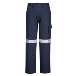 Portwest Cargo Pants With Tape Size 32 Regular Navy