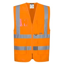 Portwest Hi-Vis Executive Vest XS Orange