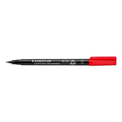 Staedtler 313 Lumocolor Permanent Pen Superfine 0.4mm Red