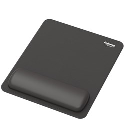 Fellowes Breyta Mousepad Wrist Rest Black