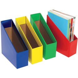 Marbig Book Boxes Large 170W x 250D x 270mmH Green Pack Of 5