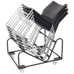 Rapidline Z Chair Trolley 800W x 620D x 440mmH Black