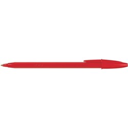 Bic Economy Ballpoint Pen Medium 1mm Red Box of 12