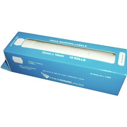 Pricing Gun Labels Best Before Permanent 22 x 16mm Pack Of 10