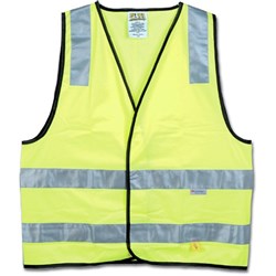 Maxisafe Hi-Vis Day Night Safety Vest 2XL Yellow