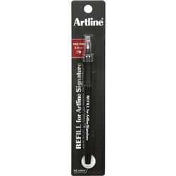 Artline Signature Fineliner Pen Refill 0.4mm Black